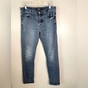 Lucky‎ Brand 1 Authentic Skinny Button Fly jeans size 33x32